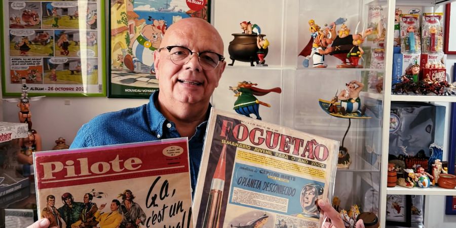 Asterix Jaoa Pilote e Foguetao